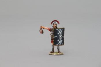 Roman Centurion with Severed Head (30th Legion black shield)--single figure--RETIRED--LAST ONE!! #39444