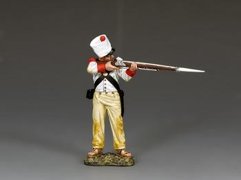 Image of Mexican Infantryman Standing Firing--single figure