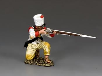 Image of Mexican Infantryman Kneeling Firing--single figure