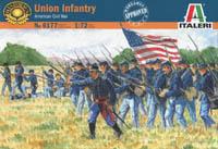 Union Infantry, ACW--50 figures in 15 poses #39575