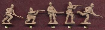 British Infantry and Sepoys, Colonial Wars--50 figures in 18 poses British Infantry and Sepoys, Colonial Wars--50 figures in 18 poses #39577