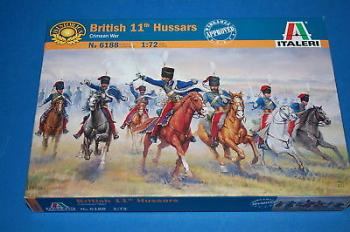 British 11th Hussars--12 mounted figures and 12 horses British 11th Hussars--12 mounted figures and 12 horses #39578