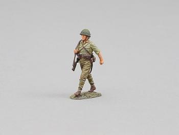 Image of Japanese Soldier Marching Wearing Helmet--single figure--RETIRED--LAST ONE!!