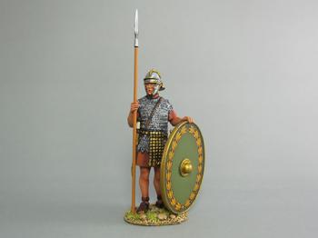 Roman Auxiliary Infantry on Guard--single figure Roman Auxiliary Infantry on Guard--single figure #39599