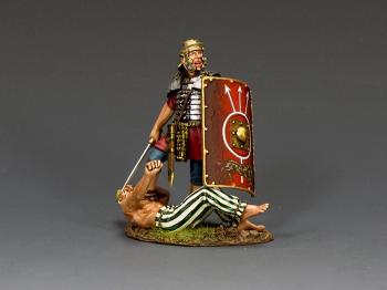 Life or Death...?--single Roman Legionary and single barbarian on single base--RETIRED. Life or Death...?--single Roman Legionary and single barbarian on single base--RETIRED. #39637