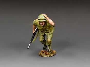Running For Cover--single Vietnam-era U.S. Grunt figure #39640