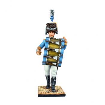 Image of Old Guard Dutch Grenadier Band Bass Drummer--single figure--ONE IN STOCK.
