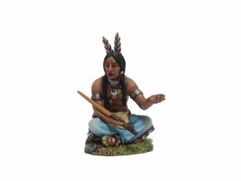 Talking Sioux Youth--single seated figure #39743
