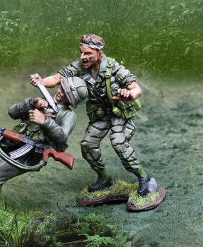 Image of Vietnam LRRP Slicing--single U.S. Army Ranger figure--RETIRED--LAST TWO!!