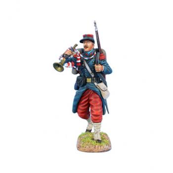Image of French Line Infantry Trumpeter, 1870-1871--single figure--ONE IN STOCK.