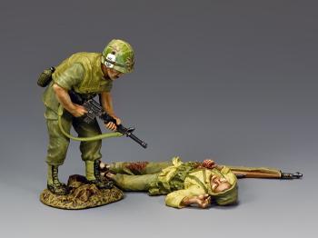 Dead or Alive...?--single USMC figure and single NVA casualty figure Dead or Alive...?--single USMC figure and single NVA casualty figure #40397