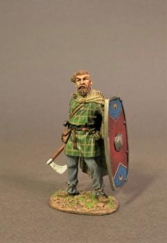 Cherusci Warrior (red/blue shield), Germanic Warriors, Armies and Enemies of Ancient Rome--single figure #40455