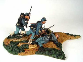 Image of The Southern Cross Add-on--four figures, musket, & scenic base--RETIRED--LAST ONE!!