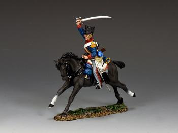KGL Dragoon Charge--single mounted figure--RETIRED. KGL Dragoon Charge--single mounted figure--RETIRED. #40470