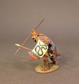 Thracian Peltist (white and red shield w/blue snake), 4th Century BCE, Armies and Enemies of Ancient Greece and Macedonia--single figure Thracian Peltist (white and red shield w/blue snake), 4th Century BCE, Armies and Enemies of Ancient Greece and Macedonia--single figure #40561