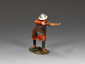 Image of Hospitaller Crossbowman Firing--single figure--RETIRED--LAST ONE!!