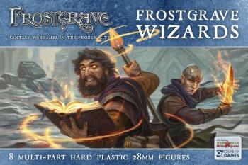 Frostgrave Wizards--eight multi-part plastic wizard/apprentice figures Frostgrave Wizards--eight multi-part plastic wizard/apprentice figures #40690
