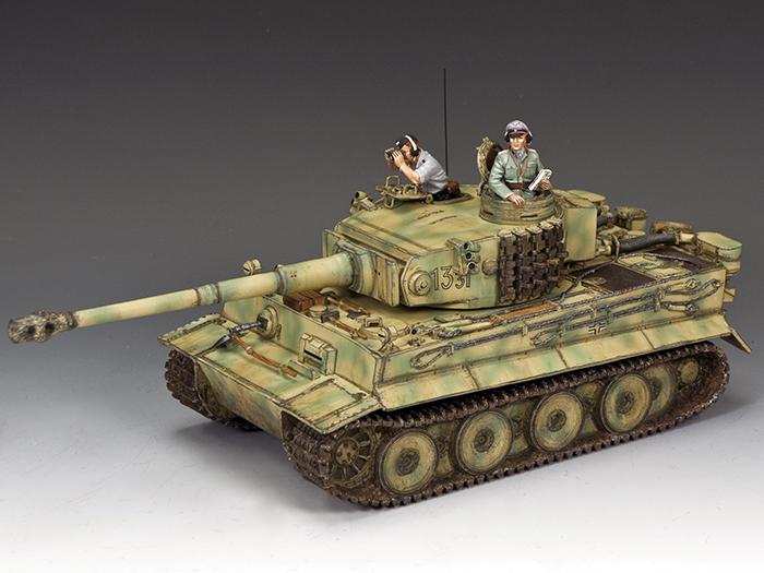 Michael Wittmann’s First Battlefield Tiger--tank and two figures ...