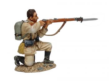 German III. Seebataillon Marine Private Kneeling Firing (without helmet)--single figure #40804