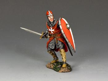 Image of Templar Defending--single figure--RETIRED--LAST ONE!!