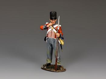 Redcoat Riflemen Reloading--single figure Redcoat Riflemen Reloading--single figure #40892
