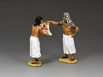 The Architect & His Assistant--two Egyptian figures #41015