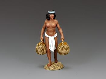 Ethiopian Bread Carrier--single figure #41018