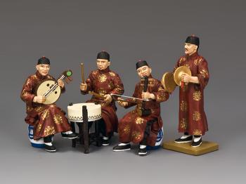 The Opera Musicians Set--four figures and drum #41026