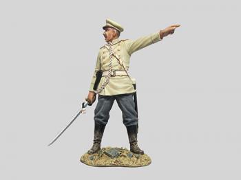 Officer Command--single Boxer Rebellion era Russian officer figure commanding troops Officer Command--single Boxer Rebellion era Russian officer figure commanding troops #41090