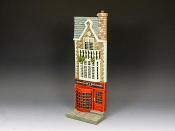 The Bookseller Shop--11 x 6 x 33(H)cm--single Dickensian facade #41154