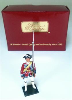 Image of British Private, Battalion Company, 1st Foot Guards, 1754-1763--single figure--RETIRED--LAST FOUR!!