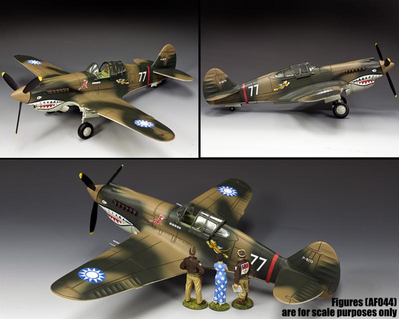 The Flying Tigers P40--ONE IN STOCK.