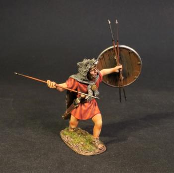 Veles (preparing to throw javelin, yellow shield), The Roman Army of the Mid Republic, Armies and Enemies of Ancient Rome--single figure--RETIRED--LAST ONE!! Veles (preparing to throw javelin, yellow shield), The Roman Army of the Mid Republic, Armies and Enemies of Ancient Rome--single figure--RETIRED--LAST ONE!! #41599