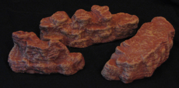 Three Modular Rocks (Adobe Red) Three Modular Rocks (Adobe Red) #41677