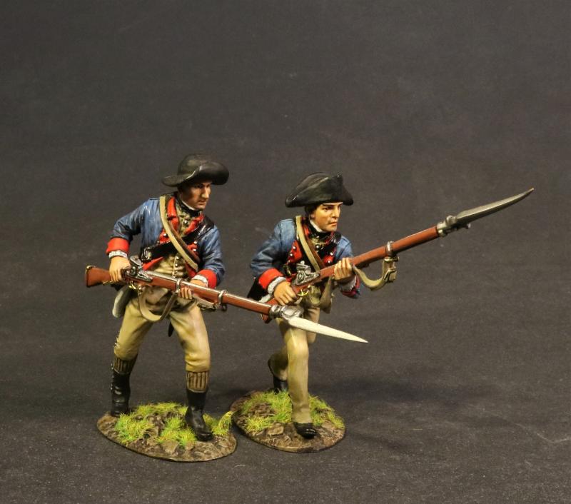 Two Line Infantry Advancing (set 1), The 2nd New Hampshire Regiment ...