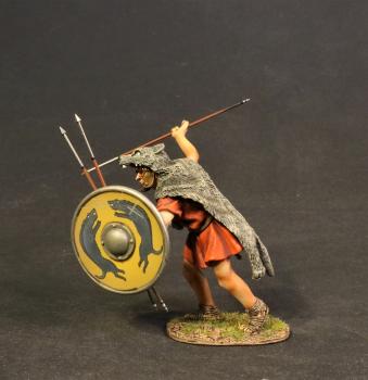 Veles (preparing to throw javelin, yellow shield) #2, The Roman Army of the Mid Republic, Armies and Enemies of Ancient Rome--single figure--RETIRED--LAST ONE!! Veles (preparing to throw javelin, yellow shield) #2, The Roman Army of the Mid Republic, Armies and Enemies of Ancient Rome--single figure--RETIRED--LAST ONE!! #41706