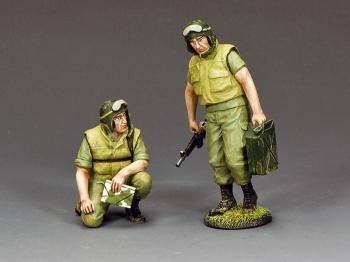 Dismounted Armored Crew--Two Figures Dismounted Armored Crew--Two Figures #41763