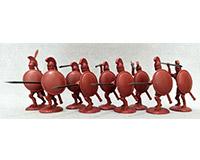 Illyrian (Northern Greek) Hoplites--nine plastic figures #41886
