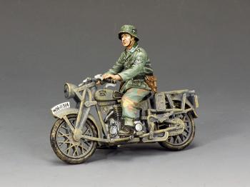The Normandy Dispatch Rider--single figure on motorcycle #41902
