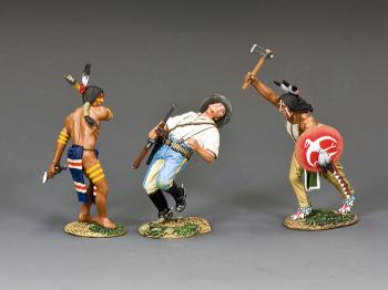 Die Longknife!--Two Cheyenne Dog Soldier figures & U.S. Cavalry soldier figure Die Longknife!--Two Cheyenne Dog Soldier figures & U.S. Cavalry soldier figure #41904