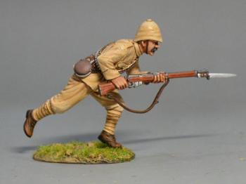 British Infantry Running With Gun--single figure #41951