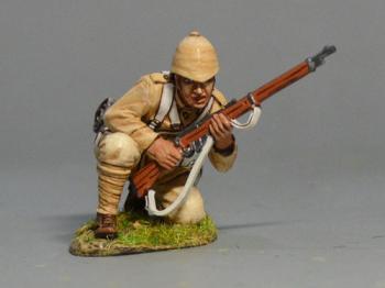 British Infantry In Hiding--single crouching figure #41953