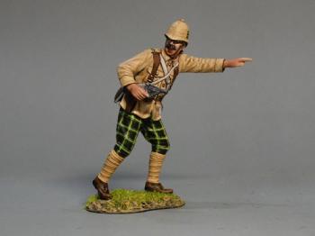 They're Over There!--British Infantryman figure pointing #41954