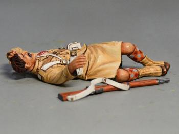 Falling Wounded--single face up British Infantry casualty figure Falling Wounded--single face up British Infantry casualty figure #41958