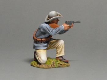 Boer Commando Kneeling Shooting with A Pistol--single figure Boer Commando Kneeling Shooting with A Pistol--single figure #41965
