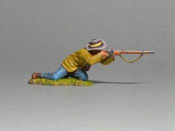 Boer Commando Firing Forward From a Crouch--single figure Boer Commando Firing Forward From a Crouch--single figure #41968