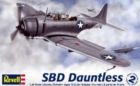 1/48 SBD Dauntless Dive Bomber Model Kit