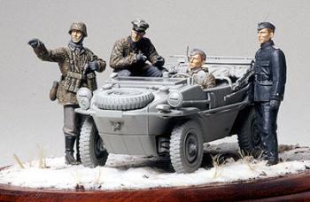 1/35 German Panzer Division Frontline Recon Team (4) #6758