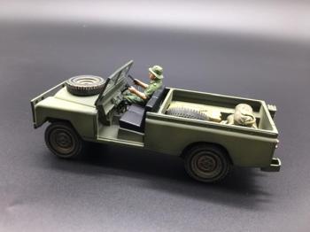 Image of British Utility Vehicle--Jeep with Driver and Accs--RETIRED--LAST TWO!!