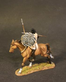 Image of Numidian Light Cavalry (Black and White Shield), The Numidians, Armies and Enemies of Ancient Rome--single mounted figure--RETIRED--LAST ONE!!